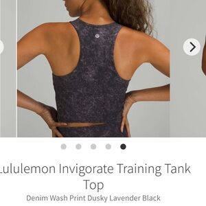 Lululemon Invigorate Training Tank
